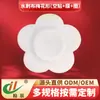 Parche de Yeso Fabricante de Fuente Parche de Flor de Ciruelo Parche en Blanco Soporte de Tela de Yeso Spunlace No Tejido Parche para el Ombligo Parche Adhesivo Transpirable
