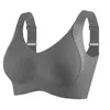 Sujetador de copa completa Tira transfronterizo Amazon transfronterizo Xiyin temu sujetador sin costuras talla grande busto grande push-up