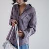 Liquidación 100% Lino Camisa Arrugada Estilo Old Money Texturizada Otoño Desgastada Manga Larga