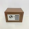 Mini Caja Fuerte Pequeña Uso Doméstico Caja Fuerte Antirrobo de Acero Completo Caja de Almacenamiento para Hotel Oficina Caja Fuerte Oculta para Uso Doméstico
