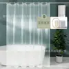 Cortina de Ducha Peva Transfronteriza Impermeable Engrosada Cortina de Baño 3D Carpa de Baño Instalación sin Taladro con Ganchos Cortina Divisoria de Ducha