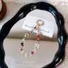YIMI Llavero de Cristal Hecho a Mano Aleación Copo de Nieve Sombrero de Navidad Árbol de Navidad Versátil Accesorio de Bolso Colgante Venta al por Mayor