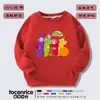 Moletons dos Teletubbies para Meninos e Meninas, Roupas de Outono e Inverno, Novas Camisetas Básicas de Gola Redonda para Crianças 2024, Roupas da Moda para Crianças de Meia-Idade e Grandes