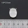 Ventas directas de fábrica con soporte de garra con agujero soporte inferior ropa de boda zapatos de boda accesorios DIY cobre plata costura a mano accesorios de taladro con forma 30
