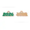 2026 Aleación Joyería con Goteo de Aceite Accesorios Colgante DIY Serie Llavero Cadena para Teléfono Móvil Colgante Hecho a Mano