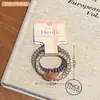 Conjunto de Elásticos de Cabelo de Fio de Telefone de Alta Qualidade, Fresco e Versátil, Alta Elasticidade, Durável, Elástico de Cabelo Sem Marcas, Acessório de Cabelo Fofo para Meninas