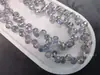 6mm 8mm Furo Transversal Cristal de Morango Cristal Multifacetado Contas Soltas DIY Pulseira Feita à Mão Acessórios de Joias para Pendurar no Carro Contas