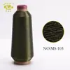 Fábrica Xinyu Venta al por mayor 4000 Metros Serie de Colores 150D Hilo Metálico Dorado y Plateado Completamente Envuelto Hilo para Bordado por Computadora