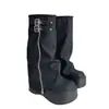 Botas Longas Femininas Únicas com Solas Grossas e Aumento de Altura, Novo Estilo Outono e Inverno 2026, Adequadas para Pessoas Baixas, Estilo Doce e Cool, Botas de Equitação
