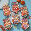 Envelopes Vermelhos Pequenos de Ano Novo de 2026, Pacotes Vermelhos Fofos para o Festival da Primavera, Envelopes de Dinheiro de Ano Novo Criativos de Desenho Animado Novo Estilo para Crianças