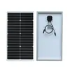Painel Fotovoltaico Monocristalino de Silício de 50W Módulo de Vidro para Sistema de Geração de Energia Conectado à Rede em Telhado de Casa e Pátio com Alta Eficiência