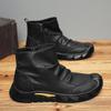 Zapatos de Hombre Otoño 2026 Nuevos Impermeables Antideslizantes Resistentes al Desgaste Zapatos de Trabajo de Moda Versátiles Zapatos Casuales de Seguridad para Hombre