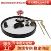 Fabricantes Personalizados Fornecem Ornamentos de Mesa de Areia de Paisagem Seca Estilo Japonês, Zen Doméstico Artificial, Processamento de Artesanato de Paisagem em Miniatura