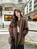 Moca de Invierno Nuevo Diseño Abrigo de Lana Cachemira Otoño Invierno Estilo Coreano Abrigo de Lana Doble Cara Mujer