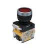 Luz indicadora de interruptor de botón pulsador serie LA38-11PN nuevo botón plano de plástico perilla interruptor de parada de emergencia EXE
