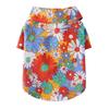Roupa de Cachorro Verão Fina Fofa Estilo Floral Bichon Corgi Roupa Verão Camisa Floral Roupa de Verão para Pet