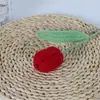 Flor de Tulipan Terminada Hecha a Mano con Lana Flor de Lana Tejida a Crochet Flor Artificial Flor Inmortal Tulipan Abierto y Cerrado Flor de Lana de Tulipan