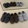Zapatos de Algodón Cálido con Aumento Interior y Terciopelo para Mujer Invierno Nuevos Zapatos Mary Jane Zapatos Peludos Zapatos tipo Birkenstock de Suela Gruesa Todo Incluido
