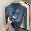 Y2051# camiseta casual para meninas crianças camiseta básica curinga manga longa nova jaqueta de outono infantil camiseta básica