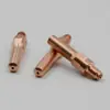 Bico Condutor de Tocha de Solda Cobre Cromo Zircônio Bico Alimentador de Arame de Cobre Modelo Panasonic 0,8~1,6mm Bico Condutor de Soldagem com Proteção de Gás