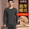 Ropa interior térmica nueva para hombre, engrosada con forro polar, ropa de otoño para mediana edad y ancianos, pantalones largos, traje a prueba de frío, ropa cálida de invierno para mujer