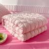 Conjunto de Colcha de Verão Seersucker Classe A Quatro Peças Não Algodão Colcha com Ar Condicionado Colcha Fina de Verão de Soja Lavável à Máquina
