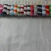 Novo Pano de Toalha Listrado Colorido 250g Listras Horizontais Poliéster Algodão Listrado de Lado Único Pano de Toalha CVC Tecido para Casa Sapatos e Chapéus