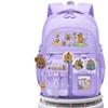Mochila Escolar de Capibara Mochila de Gran Capacidad Estudiante de Primaria Mochila Ligera Reductora de Carga Versátil de Aspecto Nuevo