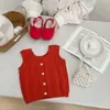 Roupas de Bebê, Tops de Tricô em Camadas da Moda, Outfits de Primavera para Meninas de Novo Estilo, Coletes Estilo Coreano