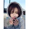 Sudadera con capucha gruesa de terciopelo estilo casual para mujer en otoño e invierno, look holgado que estiliza, chaqueta cárdigan con cremallera para pareja, moderna