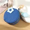 Bolso creativo de cuero PU con diseño de frutas en stock, accesorio popular en línea, colgante para llaves, monedero, bolsa para guardar auriculares