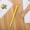 Pluma de Gel de Pato de Goma Suave de Dibujos Animados Creativos para Estudiantes, Bolígrafo de Firma Fresco para Oficina, Papelería Linda para Estudiar, Bolígrafo a Base de Agua