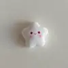 Rubor Facial Brillante Estrella de Cinco Puntas Tímida Accesorios de Resina Diadema DIY Pasador Pegamento en Crema Funda de Teléfono Celular Agujero Zapatos Combinación