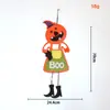 Fieltro Calabaza de Halloween Decoración para Fiesta Navideña Lindo Gato Colgante Disfraz Niños Calabaza de Halloween