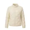 Nueva Ropa de Otoño e Invierno para Mujer, Chaqueta Térmica Ligera de Lana y Forro Polar, Chaqueta Cortavientos con Cuello Alto, Capa Exterior para Protección contra el Frío y Calor