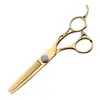 Set profesional de tijeras de peluquería, tijeras rectas, tijeras entresacadoras y tijeras de púas para salones de belleza, hecho a medida por la fábrica, venta al por mayor y transfronteriza