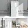 Tablero de aluminio-plástico autoadhesivo pegatinas de pared habitación en blanco pared de cemento papel tapiz especial sin formaldehído adhesivo fuerte pegatinas de pared imitación mármol