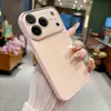 Funda de verano de color sólido con ventana grande instantánea, adecuada para Apple 17 Pro Max, iPhone 18 Pro, cobertura total para 16/15
