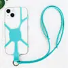 Adecuado para teléfonos móviles de 5-7 pulgadas, Funda para teléfono con cordón de silicona, Cubierta protectora anticaídas, Hecho a medida, Portátil, Antihuellas dactilares