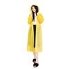 Impermeable Eva Grueso No Desechable Portátil Adulto Hombres y Mujeres Viaje Exterior Impermeable Poncho Largo de Cuerpo Completo