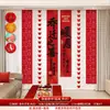 La Alegría de Mudarse a una Casa Nueva, Decoración de la Nueva Residencia, Escena de Ambiente de Casa Nueva, Banderines, Telas Colgantes, Suministros para Ceremonia de Mudanza, Adornos Colgantes