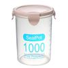 Frasco de Plástico Sellado Hogar Refrigerador Transparente Frasco para Conservar Fresco Cocina Grano Frasco de Almacenamiento a Prueba de Humedad Caja de Almacenamiento para Té