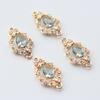 Aretes de Perlas con Borde de Cristal en Forma de Gota Estilo Palacio Vintage Collar Material con Retención de Color Pasador de Pelo Accesorios de Paso Agitado