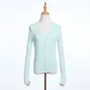 Cárdigan de punto de manga larga estilo coreano para mujer, top protector solar de verano, chaqueta fina, chal, cobertura, prenda exterior, camisa para aire acondicionado, chaleco