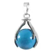 Colgante de Piedra Ojo de Tigre Amatista con Cuentas a Dos Manos Joyería Personalizada Europea y Americana Accesorios de Exportación Transfronteriza Amazon Ebay