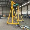 Grúa Móvil Eléctrica Hidráulica Control Remoto Fábrica Carga y Descarga de Carga con Universal Movible Sin Rieles