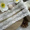 Renda 4,5cm Renda de Linha de Algodão Tecida Acessórios de Vestuário Atacado Pronta Entrega Acessórios de Renda de Linha de Algodão Renda para Vestuário