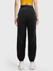 Pantalones deportivos nuevos ligeros y sedosos, pantalones de suéter para mujer, delgados con ajuste a la pierna, de alta calidad, costuras en color contrastante, para correr, secado rápido, pantalones de yoga para mujer