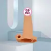 Venta al por mayor del fabricante Set Extendido de Serie Vibratoria, Set Vibratorio de Pene Extendido y Engrosado, Productos para Adultos Hombres, Juguetes Sexuales