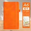 Cuaderno de Tapa Dura A5 con Goma Elástica Exportación Europea y Americana Transfronteriza A6 Cuaderno de Mano Diario Estudiante Venta al por Mayor